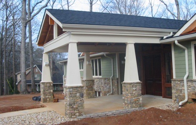 Custom outdoor deck addition by Ringelberg Construction